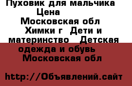 Пуховик для мальчика  › Цена ­ 2 500 - Московская обл., Химки г. Дети и материнство » Детская одежда и обувь   . Московская обл.